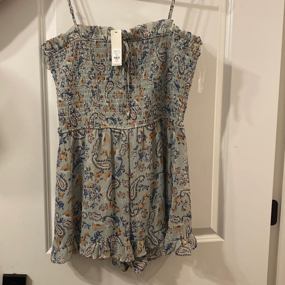 Francesca’s Sage green romper